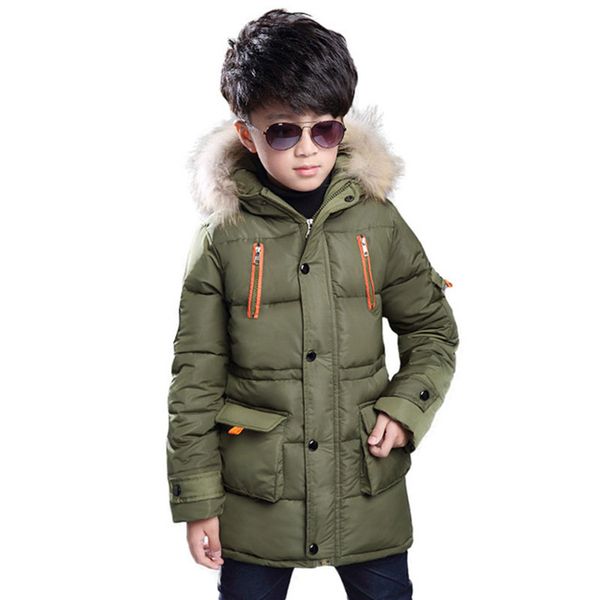 new children winter jacket for boys casual fur hooded thick cotton-padded teens boy long coat solid parka kids clothes outwears, Blue;gray
new children winter jacket for boys casual fur hooded thick cotton-padded teens boy long coat solid parka kids clothes outwears, Blue;gray