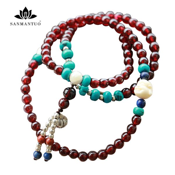 tibetan buddhist beads garnet female rosary 108 bracelet sterling silver crystal bracelet turquoise
tibetan buddhist beads garnet female rosary 108 bracelet sterling silver crystal bracelet turquoise