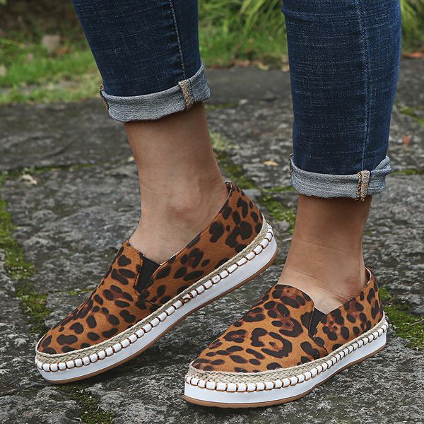 plus size new leopard women flat shoes fashion shallow platform women slip on shoes 2019 soft ladies female loafers, Black
plus size new leopard women flat shoes fashion shallow platform women slip on shoes 2019 soft ladies female loafers, Black