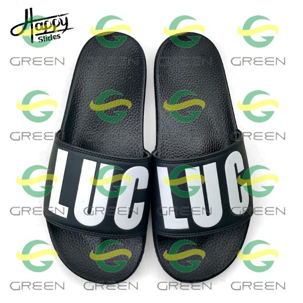 happyslides fashion pvc sliders slippers for men designers custom slippers slide sandal,slides footwear men's sandals slippers, Black
happyslides fashion pvc sliders slippers for men designers custom slippers slide sandal,slides footwear men's sandals slippers, Black