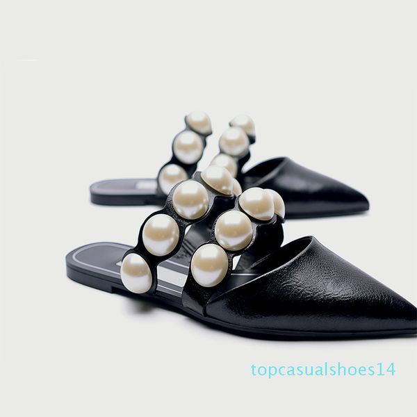 monmoira pointed toe pearl women sandals summer women slippers slip on flat sandals sandalias mujer sandale femme 14t, Black
monmoira pointed toe pearl women sandals summer women slippers slip on flat sandals sandalias mujer sandale femme 14t, Black