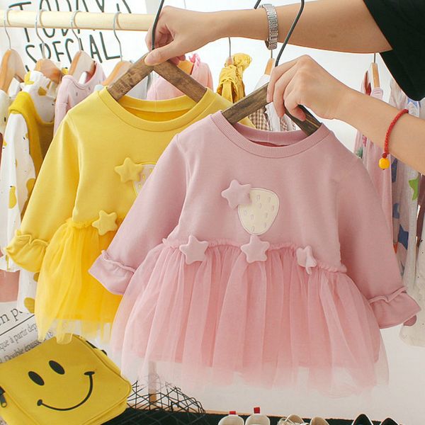 toddler girl spring and autumn clothes student cute little princess dress girl's dress autumn new loose long-sleeved, Red;yellow
toddler girl spring and autumn clothes student cute little princess dress girl's dress autumn new loose long-sleeved, Red;yellow