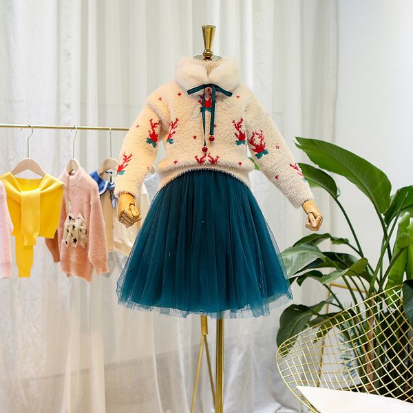 2019 girls dress knit children's candy color princess dress christmas, Red;yellow
2019 girls dress knit children's candy color princess dress christmas, Red;yellow