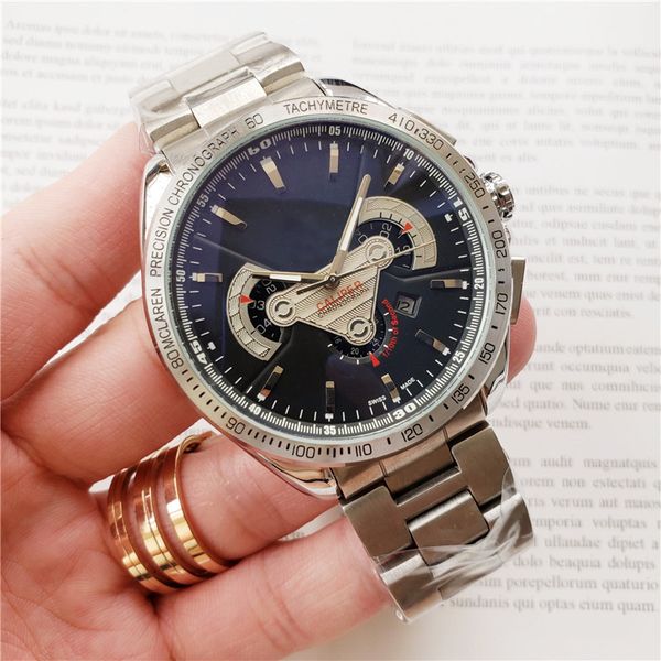 stainless steel strap luxury men's watch multifunctional leisure sports military automatic mechanical watch, Slivery;brown
stainless steel strap luxury men's watch multifunctional leisure sports military automatic mechanical watch, Slivery;brown