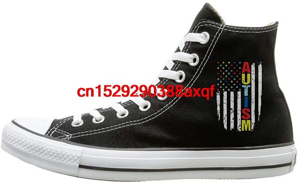 Canvas Shoes Autism Awareness American Flag Fashion High-Top Lace Ups Sneaker For Men's Women's
Canvas Shoes Autism Awareness American Flag Fashion High-Top Lace Ups Sneaker For Men's Women's
