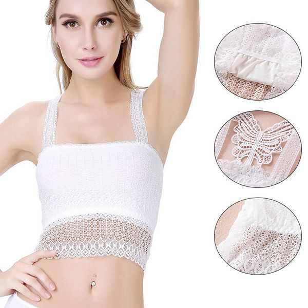 camisoles & tanks women bra solid vest lace seamless breathable push up underwear black white summer crop top
camisoles & tanks women bra solid vest lace seamless breathable push up underwear black white summer crop top
