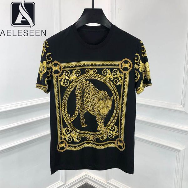 aeleseen casual tees 2020 spring summer loose women t-shirt beading leopard gothic dropshipping streetwear tee punk t-shirt, White 
aeleseen casual tees 2020 spring summer loose women t-shirt beading leopard gothic dropshipping streetwear tee punk t-shirt, White