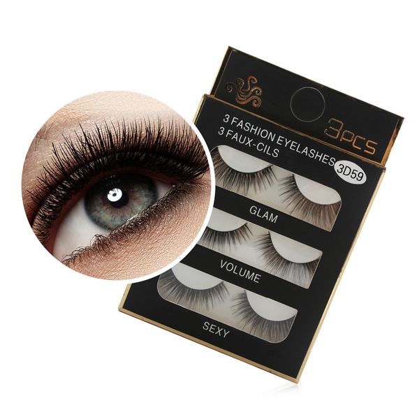 3pairs 3d false lashes fluffy strip eyelashes long natural 3d mink lashes fake eyelashes
3pairs 3d false lashes fluffy strip eyelashes long natural 3d mink lashes fake eyelashes