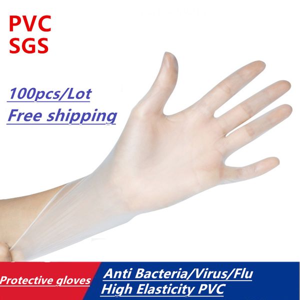 100 pcs/lot high elasticity pvc disposable gloves sgs standard food grade waterproof allergy disposable work safety gloves
100 pcs/lot high elasticity pvc disposable gloves sgs standard food grade waterproof allergy disposable work safety gloves