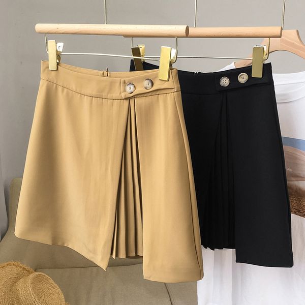 skirts short skirt women's 2021 summer korean fashion high waist black a-line wrap hip irregular pleated
skirts short skirt women's 2021 summer korean fashion high waist black a-line wrap hip irregular pleated