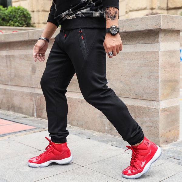 new arrival simple zipper girdle legged pants men straight casual loose full length elastic waist plus size 2xl 3xl 4xl 5xl 6xl, Black
new arrival simple zipper girdle legged pants men straight casual loose full length elastic waist plus size 2xl 3xl 4xl 5xl 6xl, Black