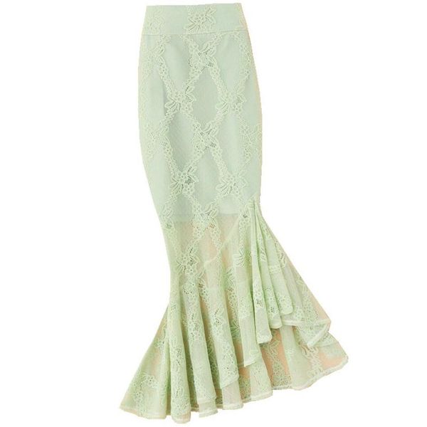 irregular lace fishtail skirt high waist women summer package hip mermaid skirt office lady plus size 4xl, Black
irregular lace fishtail skirt high waist women summer package hip mermaid skirt office lady plus size 4xl, Black