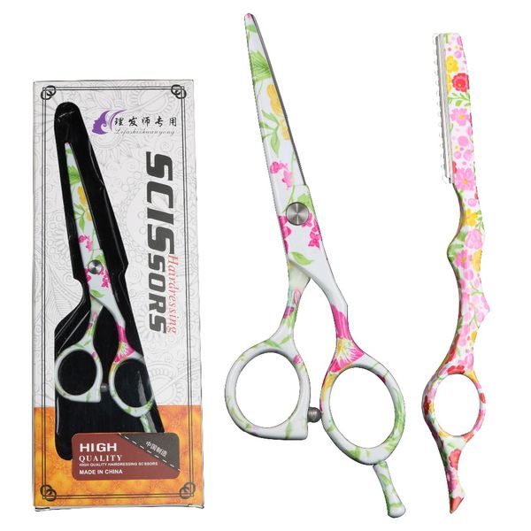 5.5 inch professional printed hair scissors flower pattern salon hairdressing salon jp 440 cutting scissors and razor
5.5 inch professional printed hair scissors flower pattern salon hairdressing salon jp 440 cutting scissors and razor