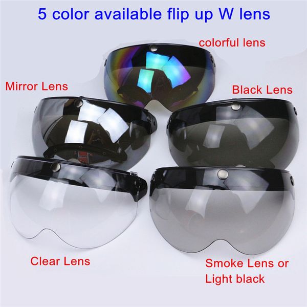 professional w shape motorcycle helmet glass 3/4 open face helmet visor 3 pin windshield 5 color available
professional w shape motorcycle helmet glass 3/4 open face helmet visor 3 pin windshield 5 color available