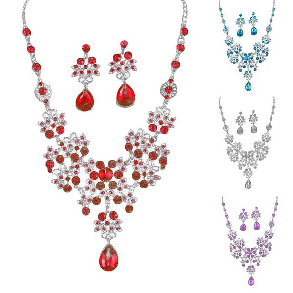 vintage classic women's wedding jewelry set lady rhinestone butterfly teardrop dangle bib necklace stud earrings jewelry set gif, Silver
vintage classic women's wedding jewelry set lady rhinestone butterfly teardrop dangle bib necklace stud earrings jewelry set gif, Silver