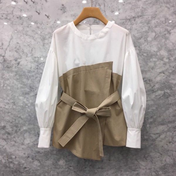 neploe 2019 elegant women blouses spring summer long sleeve female shirts patchwork tunic sashes lady blouse blusas, White
neploe 2019 elegant women blouses spring summer long sleeve female shirts patchwork tunic sashes lady blouse blusas, White