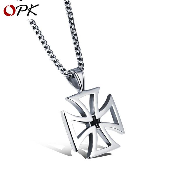 opk new hollow titanium steel men's cross necklace jesus pendant titanium steel jewelry korean version fashion, Silver
opk new hollow titanium steel men's cross necklace jesus pendant titanium steel jewelry korean version fashion, Silver