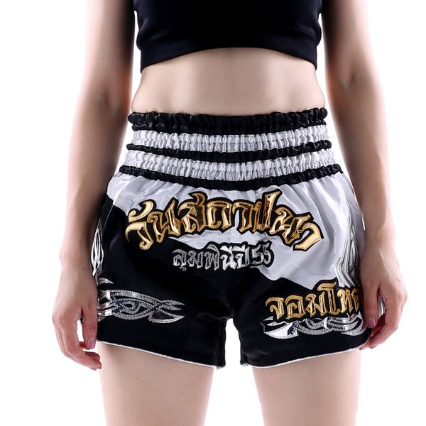 anotherboxer muay thai boxing shorts kickboxing fighting printed sports fitness breathable, White;black
anotherboxer muay thai boxing shorts kickboxing fighting printed sports fitness breathable, White;black
