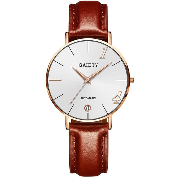 2019 new fashion couple watch leather strap line analog quartz ladies watch gift stainless steel case glass mirror silver white, Slivery;brown
2019 new fashion couple watch leather strap line analog quartz ladies watch gift stainless steel case glass mirror silver white, Slivery;brown