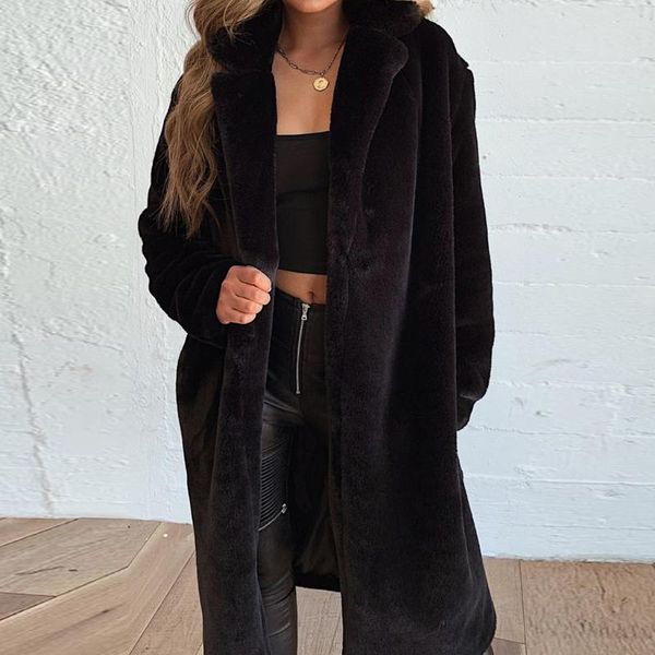 autumn winter coat women 2019 casual loose solid long teddy coat female vintage plus size thick faux fur kamizelka futerko, Black
autumn winter coat women 2019 casual loose solid long teddy coat female vintage plus size thick faux fur kamizelka futerko, Black