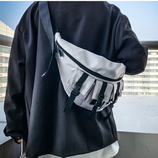 2020 new multi-function function cool women zip chest bags fashion men hasp cross-body shoulder casual chest rig bag sale
2020 new multi-function function cool women zip chest bags fashion men hasp cross-body shoulder casual chest rig bag sale