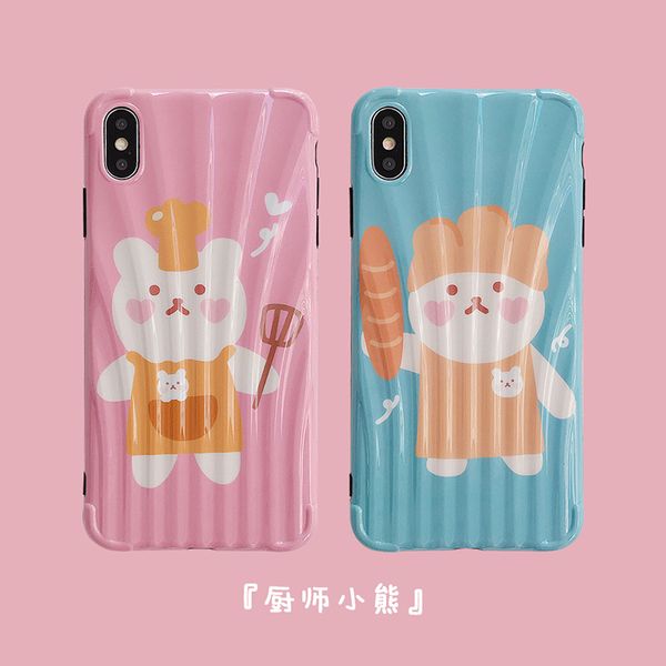 for iphone xs max xr phone case cute chef bear couple 6 7 8 x plus pattern tpu soft cover cell phone cases
for iphone xs max xr phone case cute chef bear couple 6 7 8 x plus pattern tpu soft cover cell phone cases