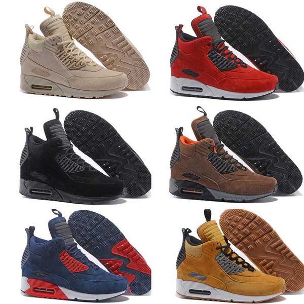 2020 new 90s mens sneakerboot black wheat red blue designer winter boots men high sports trainer running shoes sneakers 7-12
2020 new 90s mens sneakerboot black wheat red blue designer winter boots men high sports trainer running shoes sneakers 7-12