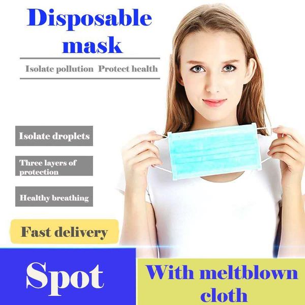 10pcs three layer filter dust non-woven respirator disposable mask
10pcs three layer filter dust non-woven respirator disposable mask