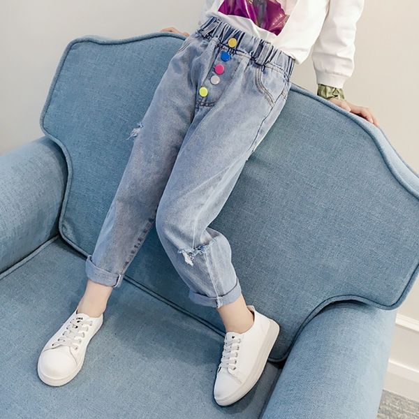 2019 new summer fashion children girls ripped pants trousers jeans kids casual baby denim shorts, Blue
2019 new summer fashion children girls ripped pants trousers jeans kids casual baby denim shorts, Blue