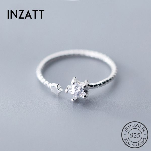 inzareal 925% sterling silver zircon star opening ring for pretty women wedding ring romantic fine jewelry fashion 2019 gift, Golden;silver
inzareal 925% sterling silver zircon star opening ring for pretty women wedding ring romantic fine jewelry fashion 2019 gift, Golden;silver