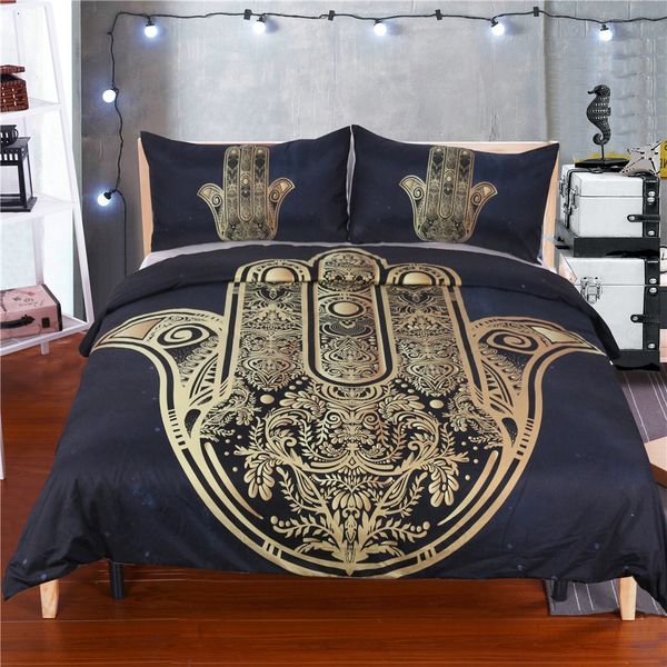 golden buddha hand duvet cover with pillowcase black & golden bedding set,bohemian soft microfiber quilt cover set home textile
golden buddha hand duvet cover with pillowcase black & golden bedding set,bohemian soft microfiber quilt cover set home textile