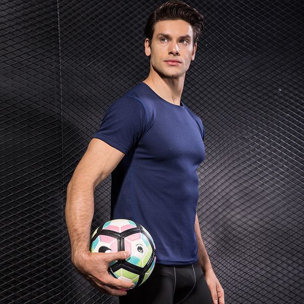 running jerseys 2021 men quick dry t shirt sport short sleeve tight tees black red fitness clothing, Black;blue
running jerseys 2021 men quick dry t shirt sport short sleeve tight tees black red fitness clothing, Black;blue