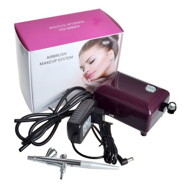 nail art equipment airbrush compressor kit portable airbrush tattoo make up 3 speeds adjustable tattoo for nail and cake, Silver
nail art equipment airbrush compressor kit portable airbrush tattoo make up 3 speeds adjustable tattoo for nail and cake, Silver