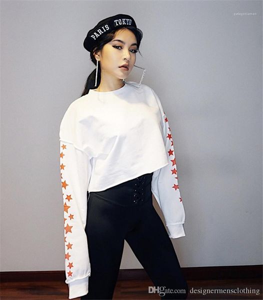 hoodies long sleeve o neck short sweatshirts casual black loose female stars woman designer
hoodies long sleeve o neck short sweatshirts casual black loose female stars woman designer
