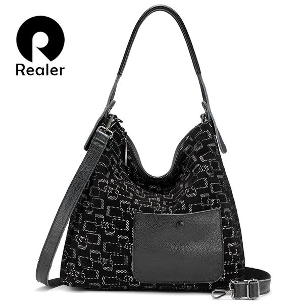 realer female shoulder bag genuine leather large tote bags for women 2019 hobos patchwork luxury handbags women bags designer
realer female shoulder bag genuine leather large tote bags for women 2019 hobos patchwork luxury handbags women bags designer