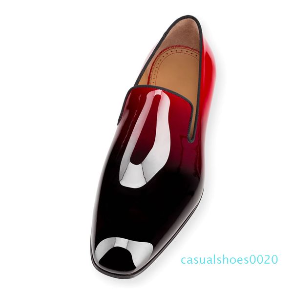 luxury designer men loafers casual chaussures red spike matt patent leather round toes slip-on dress shoes flats bottoms sneakers 38-47 qa20, Black
luxury designer men loafers casual chaussures red spike matt patent leather round toes slip-on dress shoes flats bottoms sneakers 38-47 qa20, Black