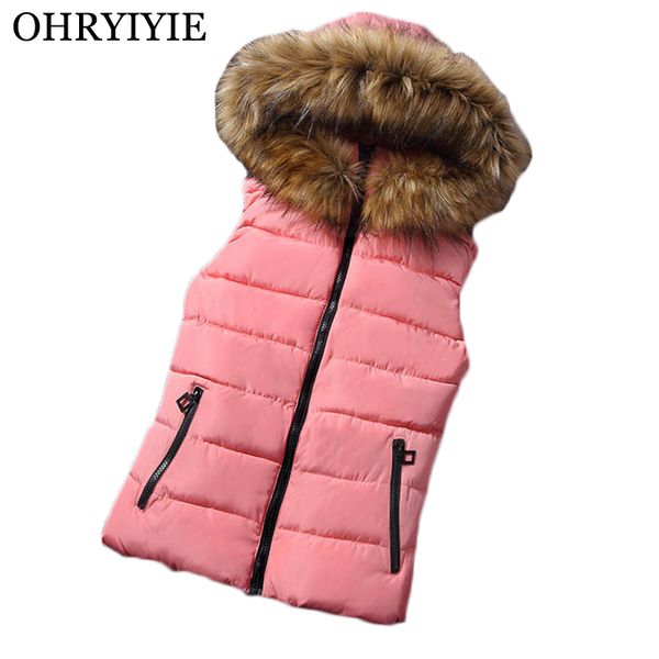 ohryiyie autumn winter fur collar women vest waistcoat 2019 new fashion hooded thick warm vests female sleeveless jackets coats, Black;white
ohryiyie autumn winter fur collar women vest waistcoat 2019 new fashion hooded thick warm vests female sleeveless jackets coats, Black;white