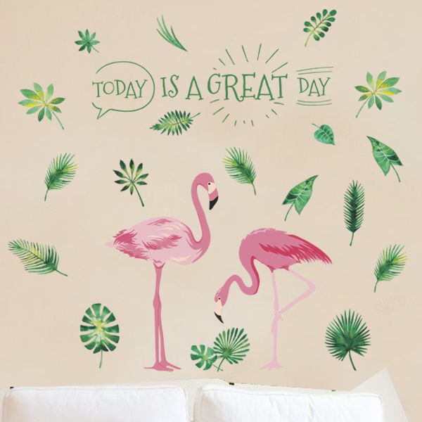 творческие тропических деревьев листья цветок бабочки flamingo стены стикеры diy наклейки на стены завода для росписей гостиная home decor
творческие тропических деревьев листья цветок бабочки flamingo стены стикеры diy наклейки на стены завода для росписей гостиная home decor