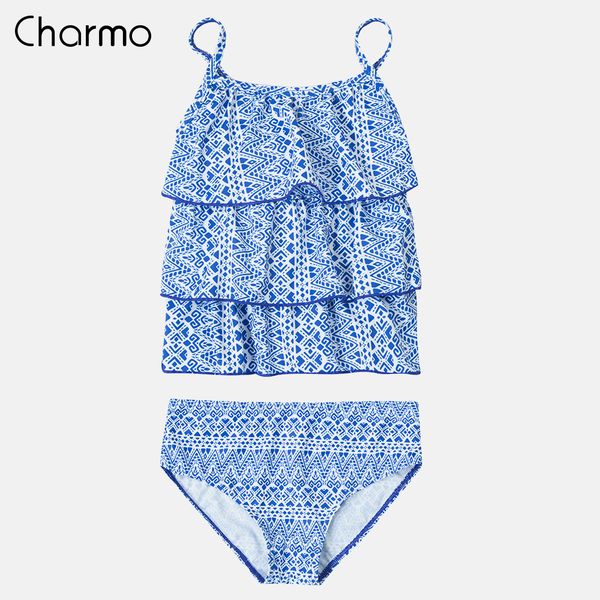 charmo baby girls' bikini set two-pieces swimsuits geometric print kids adjustable strap swimwear ruffle bikini beach wear
charmo baby girls' bikini set two-pieces swimsuits geometric print kids adjustable strap swimwear ruffle bikini beach wear