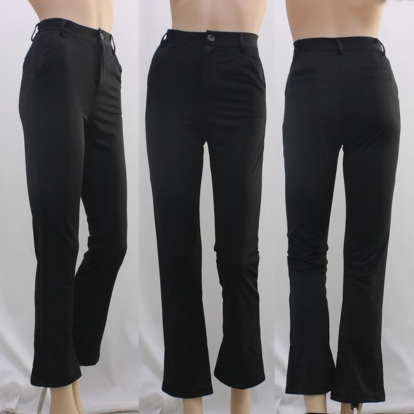 fashion women pants elastic long trousers casual gift spring summer high waist loose bell-bottom solid all match flares slim fit, Black;white
fashion women pants elastic long trousers casual gift spring summer high waist loose bell-bottom solid all match flares slim fit, Black;white