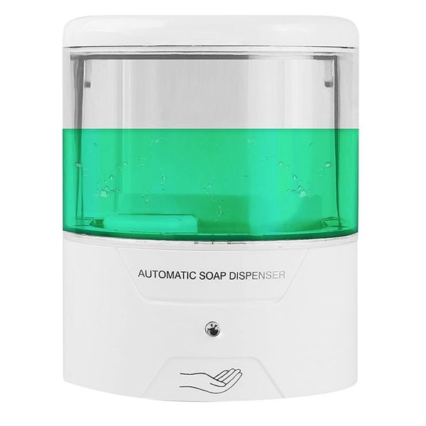 automatic touchless soap dispenser wall-mounted battery operated ir infrared sensor hand disinfect (transparent-600ml
automatic touchless soap dispenser wall-mounted battery operated ir infrared sensor hand disinfect (transparent-600ml