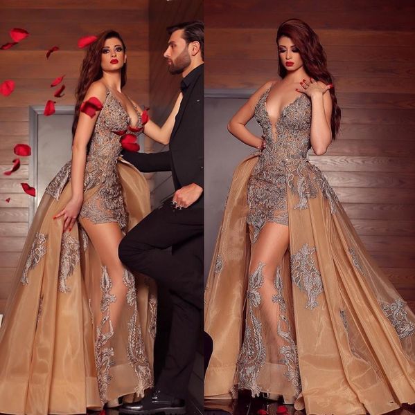 lace mermaid evening dresses with detachable train sheer plunging neck plus size prom gowns appliqued beaded formal party gowns, Black;red
lace mermaid evening dresses with detachable train sheer plunging neck plus size prom gowns appliqued beaded formal party gowns, Black;red