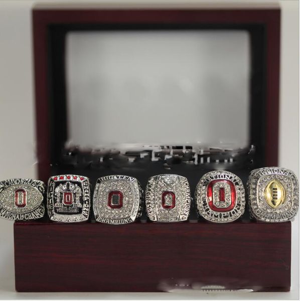 ncaa ohio seven leaves team annual championship ring collection for birthday gifts to friends, fans and fans, Golden;silver
ncaa ohio seven leaves team annual championship ring collection for birthday gifts to friends, fans and fans, Golden;silver