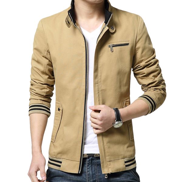 mens jackets and coats men cotton casual jacket zipper slim fit wash outwear jacket jaqueta masculina homme windbreaker clothes, Black;brown
mens jackets and coats men cotton casual jacket zipper slim fit wash outwear jacket jaqueta masculina homme windbreaker clothes, Black;brown