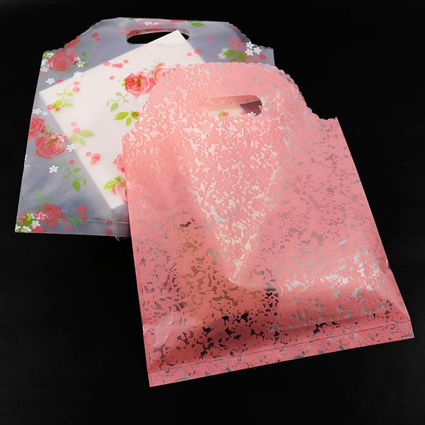 50pcs plastic envelope bag with handle lace flower stationery storage plastic shopping bag books gift packing envelopes
50pcs plastic envelope bag with handle lace flower stationery storage plastic shopping bag books gift packing envelopes
