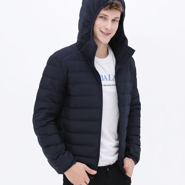 men's down & parkas winter white duck coat warm hooded slim fit brand clothes casual jacket men windproof, Black
men's down & parkas winter white duck coat warm hooded slim fit brand clothes casual jacket men windproof, Black