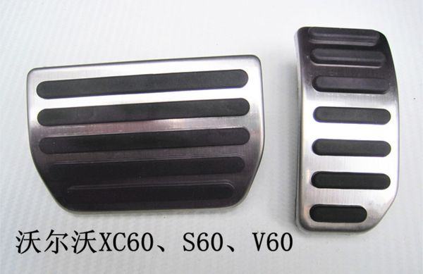 sale for xc60 v60 s60 at aluminum fuel brake foot pedal car pedals 2 pcs needn't punched hole 
sale for xc60 v60 s60 at aluminum fuel brake foot pedal car pedals 2 pcs needn't punched hole