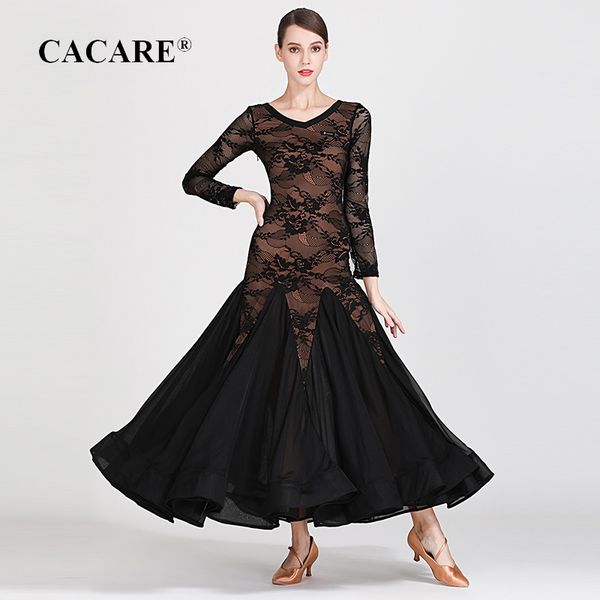 2019 lace ballroom dance competition dresses standard dance dresses ballroom dress waltz 2 choices d0645 long bell sleeve, Black;red
2019 lace ballroom dance competition dresses standard dance dresses ballroom dress waltz 2 choices d0645 long bell sleeve, Black;red