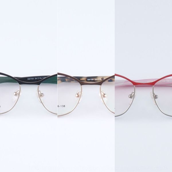 kum eyebrow steel sheet metal frame simple can be equipped with anti-blue glasses glasses light, Silver
kum eyebrow steel sheet metal frame simple can be equipped with anti-blue glasses glasses light, Silver