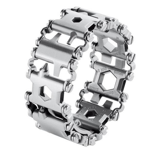 xiufen man outdoor spliced bracelet multifunctional wearing screwdriver tool hand chain field survival bracelet c19021501, Black
xiufen man outdoor spliced bracelet multifunctional wearing screwdriver tool hand chain field survival bracelet c19021501, Black